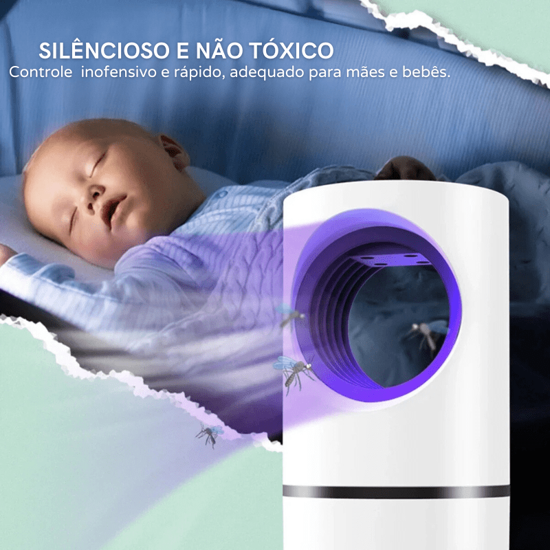 Armadilha Para Mosquito Elétrica Luz Ultravioleta House Vision
