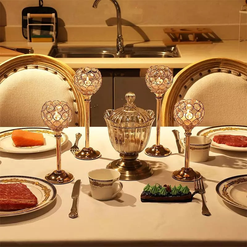 Castiçais Suporte de Velas de Luxo Decorativos House Vision