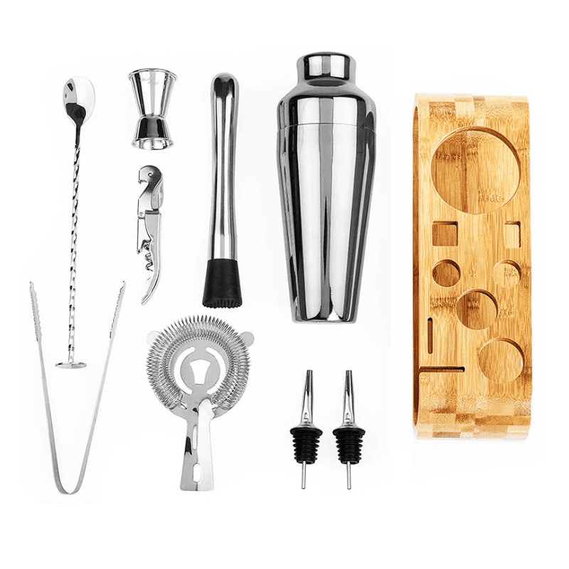 Kit Coqueteleira Inox Drinks Cocktails Bar em Casa - House Vision