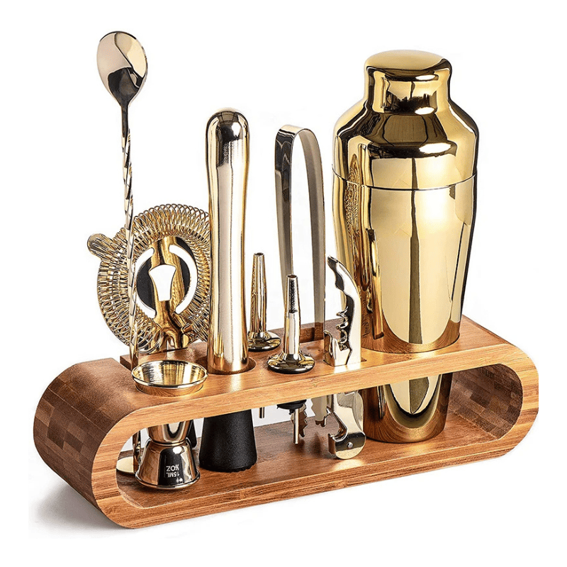 Kit Coqueteleira Inox Drinks Cocktails Bar em Casa - House Vision