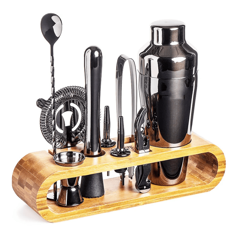 Kit Coqueteleira Inox Drinks Cocktails Bar em Casa - House Vision