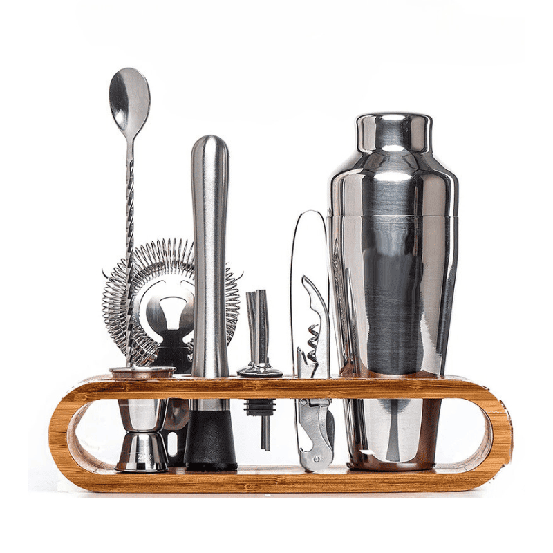 Kit Coqueteleira Inox Drinks Cocktails Bar em Casa - House Vision