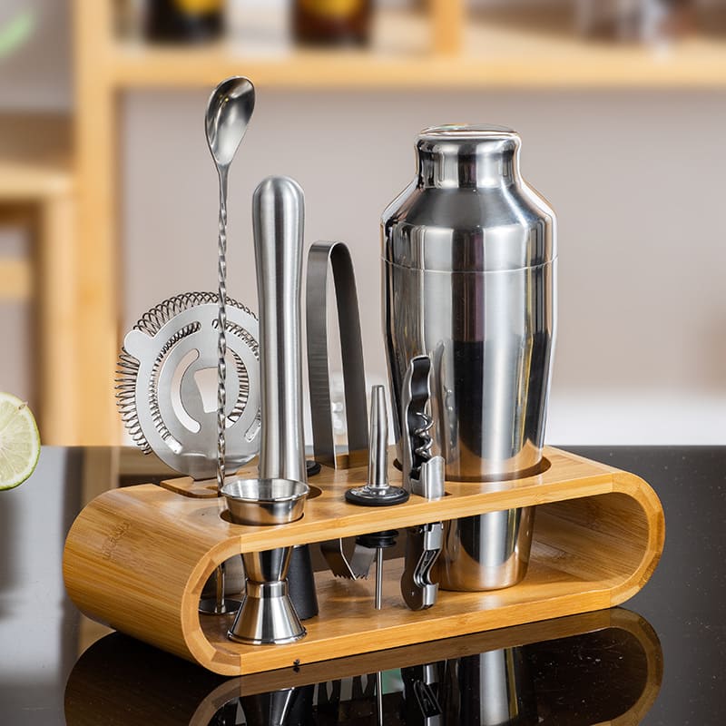 Kit Coqueteleira Inox Drinks Cocktails Bar em Casa - House Vision