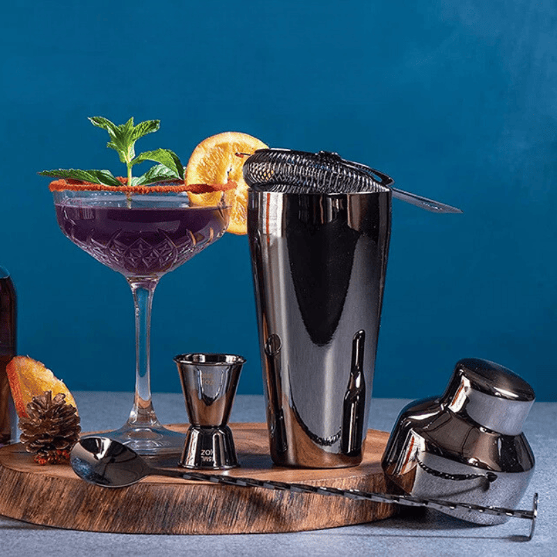Kit Coqueteleira Inox Drinks Cocktails Bar em Casa - House Vision
