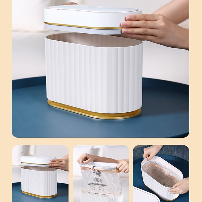 Lixeira para Banheiro e Cozinha Automática de Pia Inteligente House Vision
