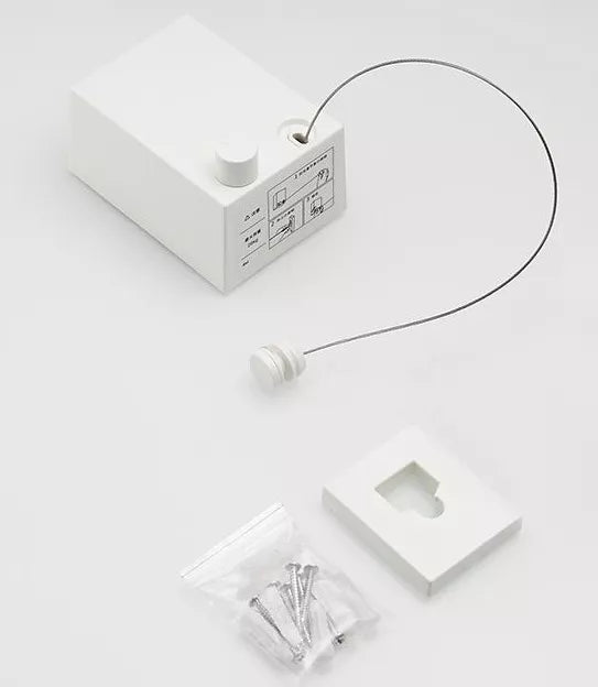 Varal Retrátil Invisível de Aço inox