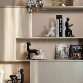 Aparador de Livros Bibliocanto Cerâmica Decorativo House Vision