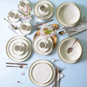 Aparelho de Jantar Stoneware Bio Latte