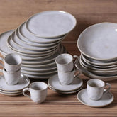 Aparelho de Jantar Stoneware Bio Latte