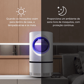 Armadilha Para Mosquito Elétrica Luz Ultravioleta House Vision