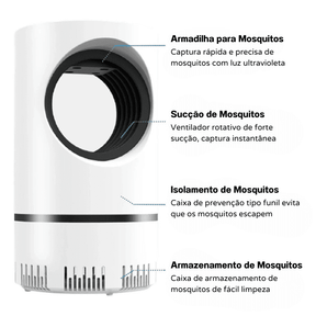 Armadilha Para Mosquito Elétrica Luz Ultravioleta House Vision