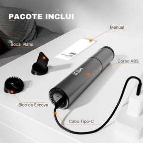 Aspirador de Pó Portátil Mini Aspirador Sem Fio House Vision