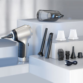 Aspirador de Pó Portátil Multifunções com Vácuo e Vento House Vision