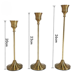 Castiçais Suporte de Velas Retro Decorativos House Vision