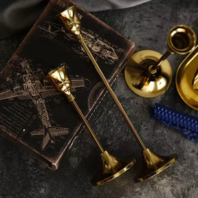 Castiçais Suporte de Velas Retro Decorativos House Vision