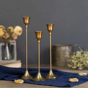 Castiçais Suporte de Velas Retro Decorativos House Vision