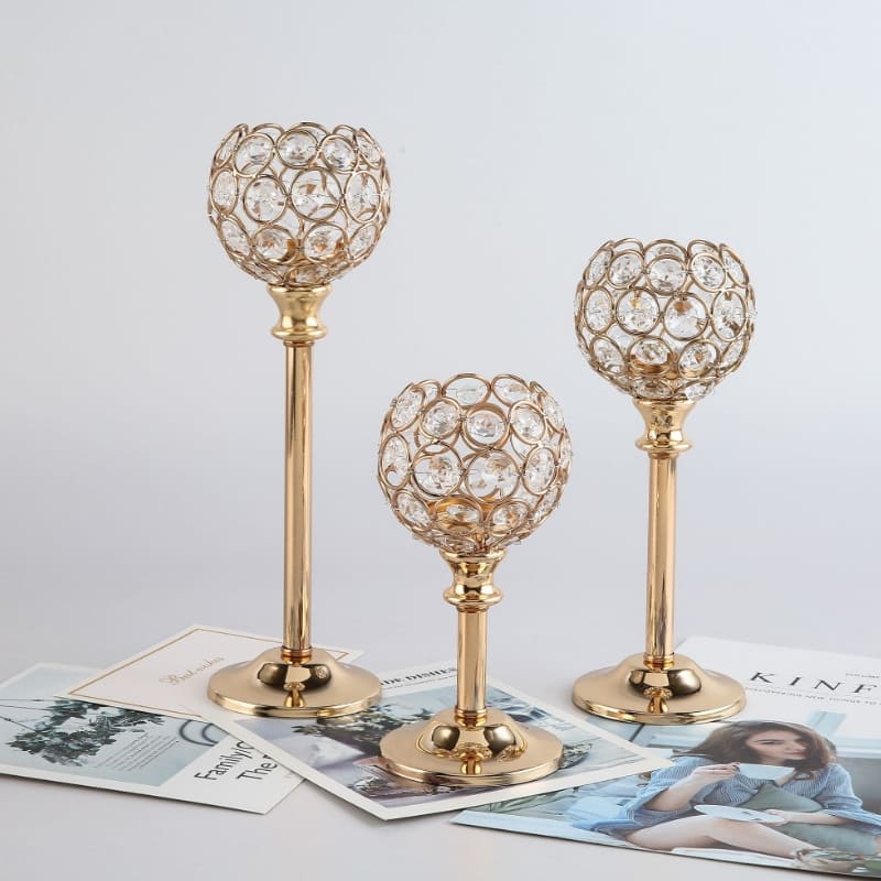 Castiçais Suporte de Velas de Luxo Decorativos House Vision