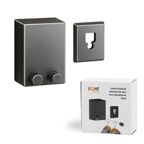 Varal Retrátil Invisível de Aço inox