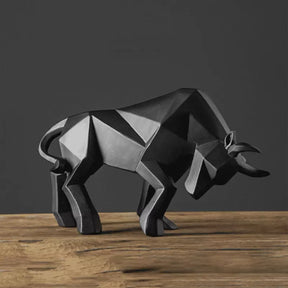 Decoração de Mesa de Resina Estátua Touro House Vision