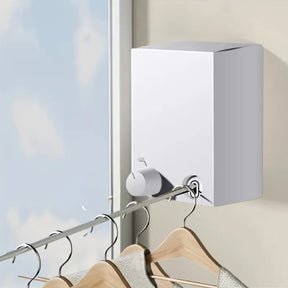 Varal Retrátil Invisível de Aço inox