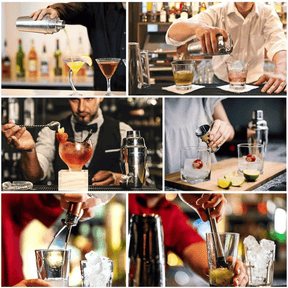 Kit Coqueteleira Inox Drinks Cocktails Bar em Casa - House Vision