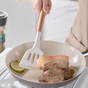 Kit Utensílios de Cozinha 14 Peças Silicone Com Organizador House Vision