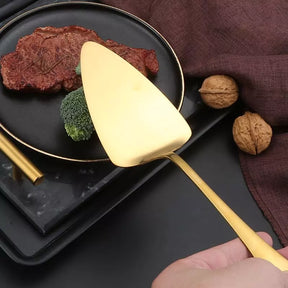 Kit Utensílios de Cozinha 6 Peças Inox Dourado House Vision