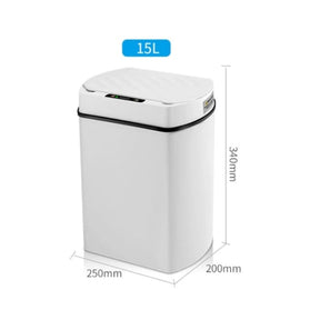 Lixeira para Banheiro e Cozinha Automática com Sensor 15L House Vision