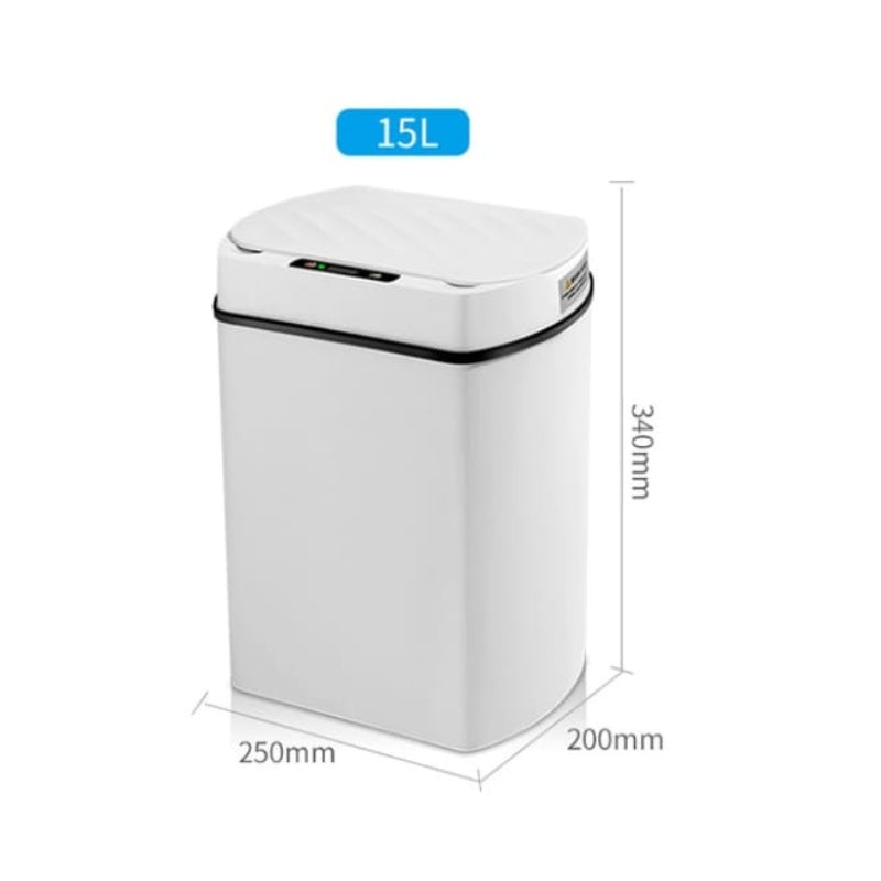 Lixeira para Banheiro e Cozinha Automática com Sensor 15L House Vision