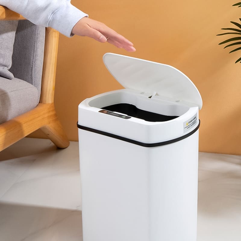 Lixeira para Banheiro e Cozinha Automática com Sensor 15L House Vision