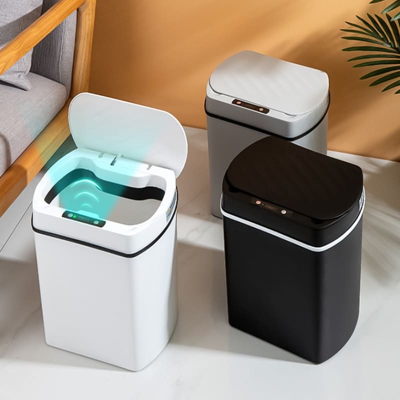 Lixeira para Banheiro e Cozinha Automática com Sensor 15L House Vision