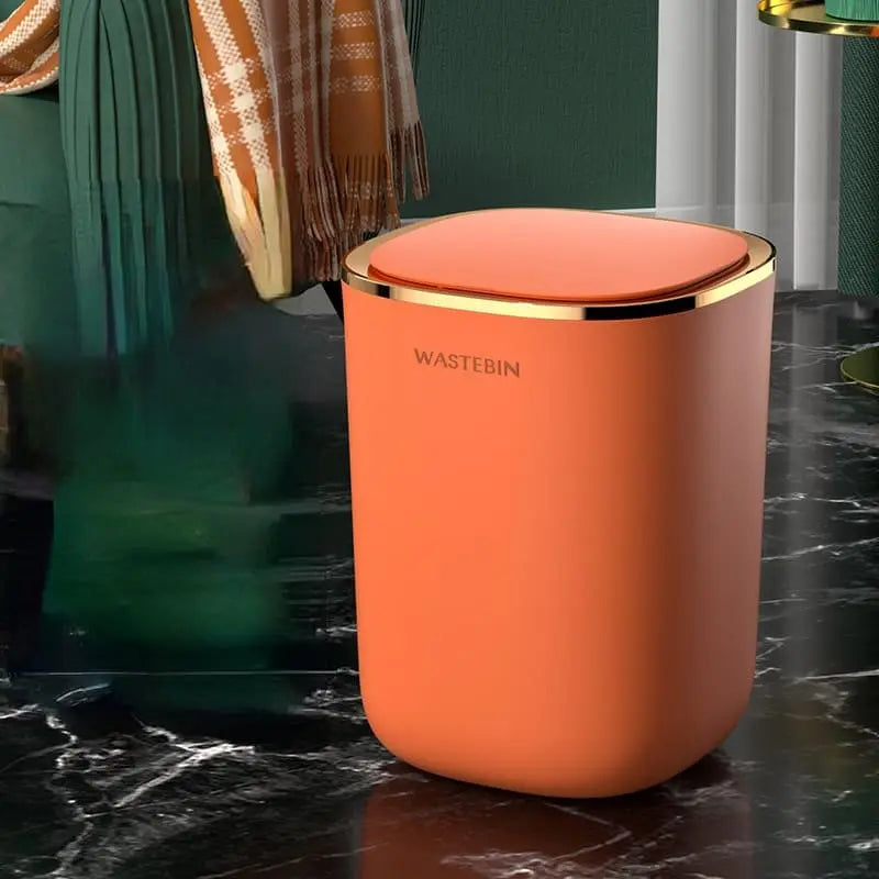 Lixeira para Banheiro e Cozinha Automática Colorida House Vision