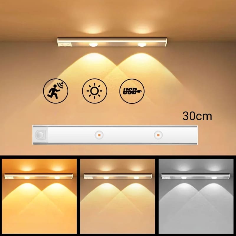 Luminária de LED Magnética com Sensor de Movimento House Vision