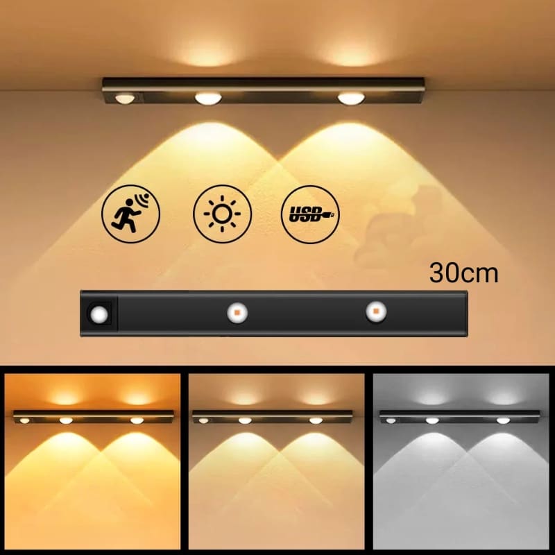 Luminária de LED Magnética com Sensor de Movimento House Vision