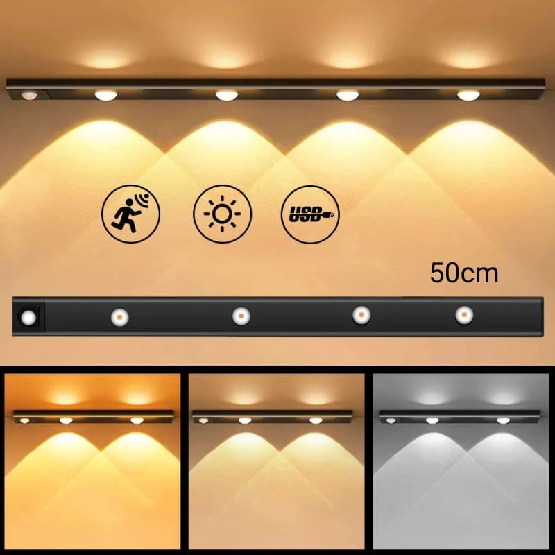 Luminária de LED Magnética com Sensor de Movimento House Vision