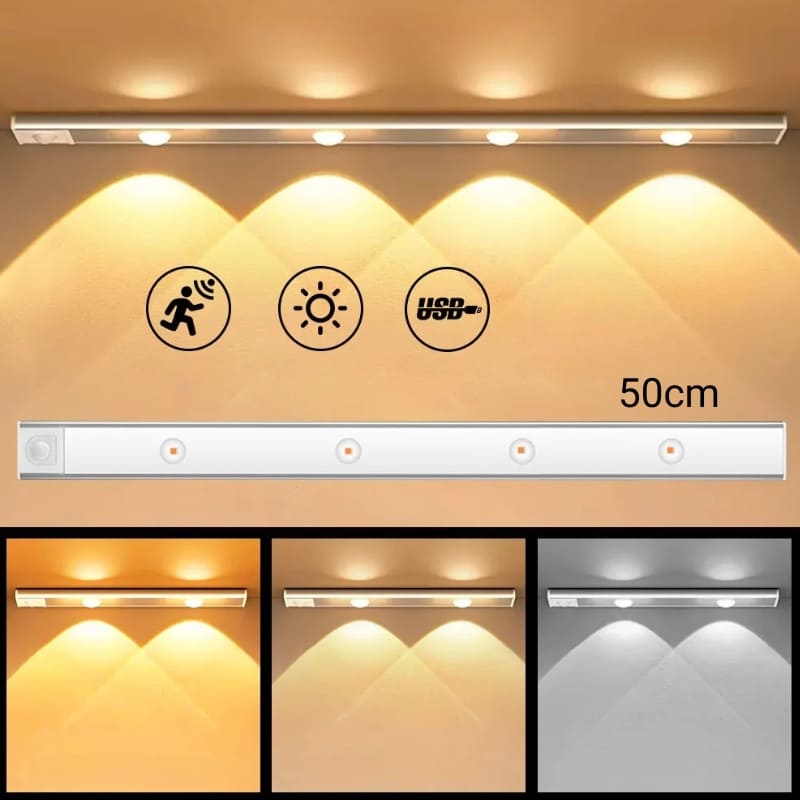 Luminária de LED Magnética com Sensor de Movimento House Vision