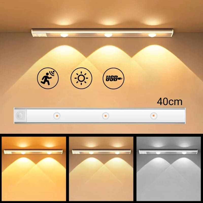 Luminária de LED Magnética com Sensor de Movimento House Vision