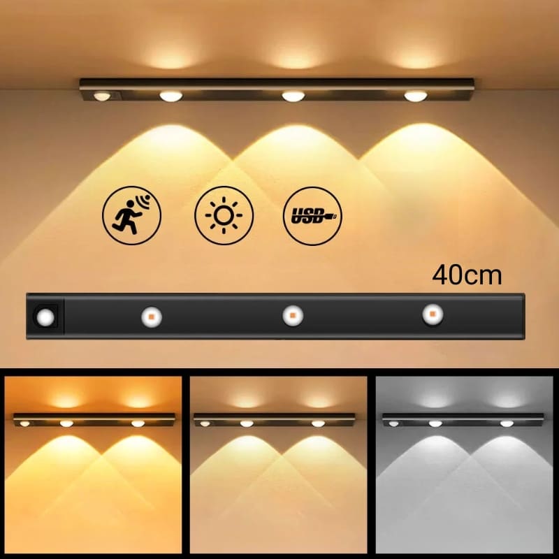 Luminária de LED Magnética com Sensor de Movimento House Vision