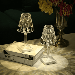 Luminária de Mesa LED Diamante USB 3 em 1 Sem Fio House Vision