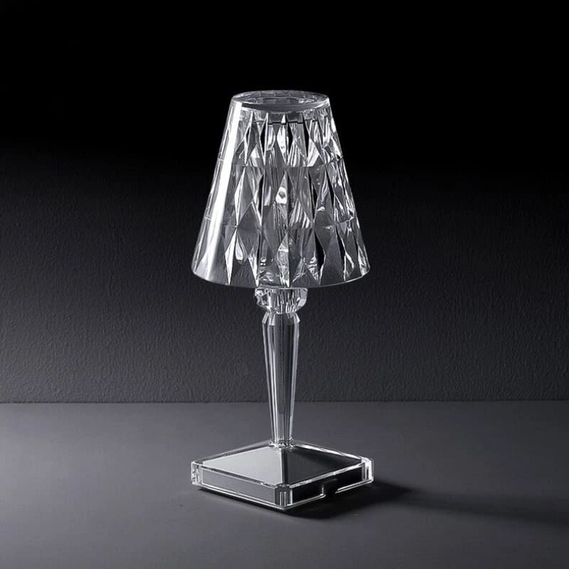 Luminária de Mesa LED Diamante USB 3 em 1 Sem Fio House Vision