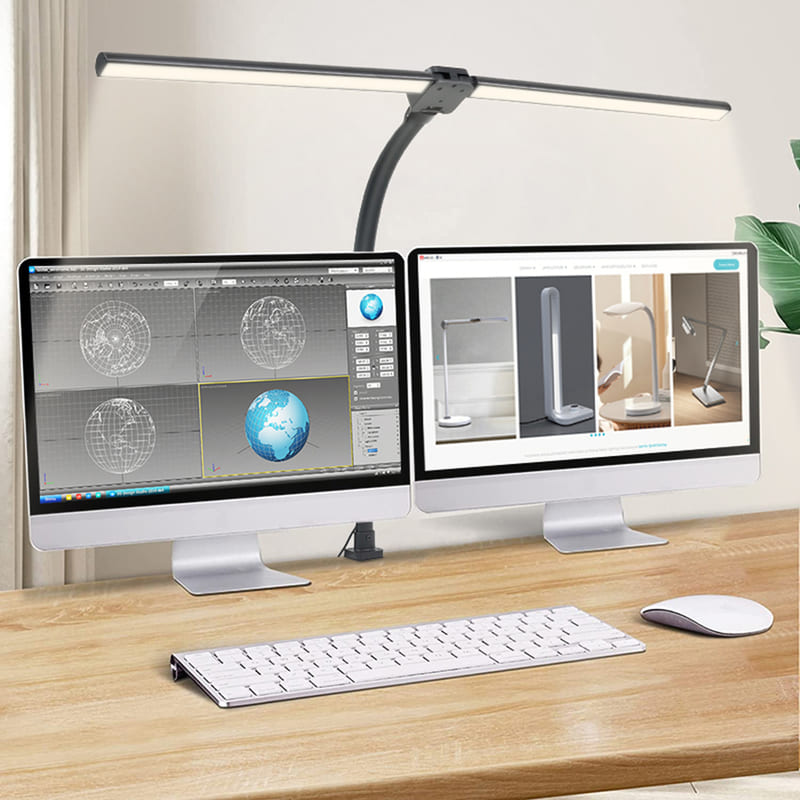 Luminária de Mesa LED Escritório Flexível Alumínio House Vision