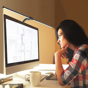 Luminária de Mesa LED Escritório Flexível Alumínio House Vision