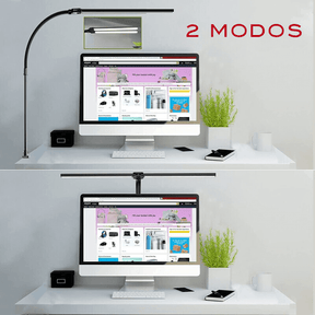 Luminária de Mesa LED Escritório Flexível Alumínio House Vision