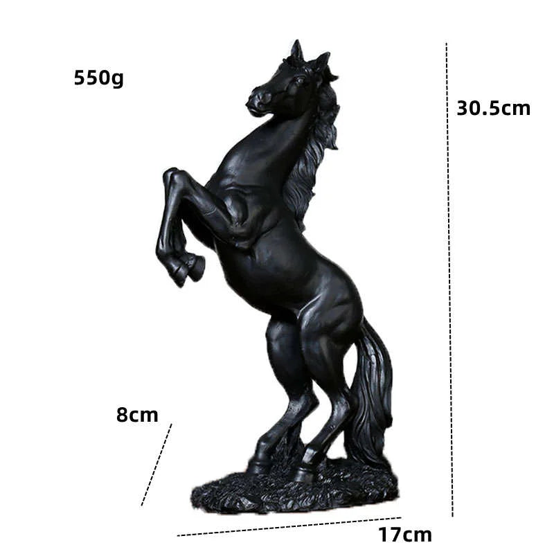 Nordic cavalo resina