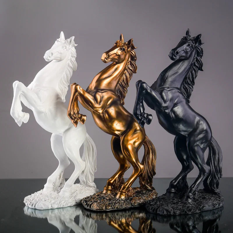 Nordic cavalo resina