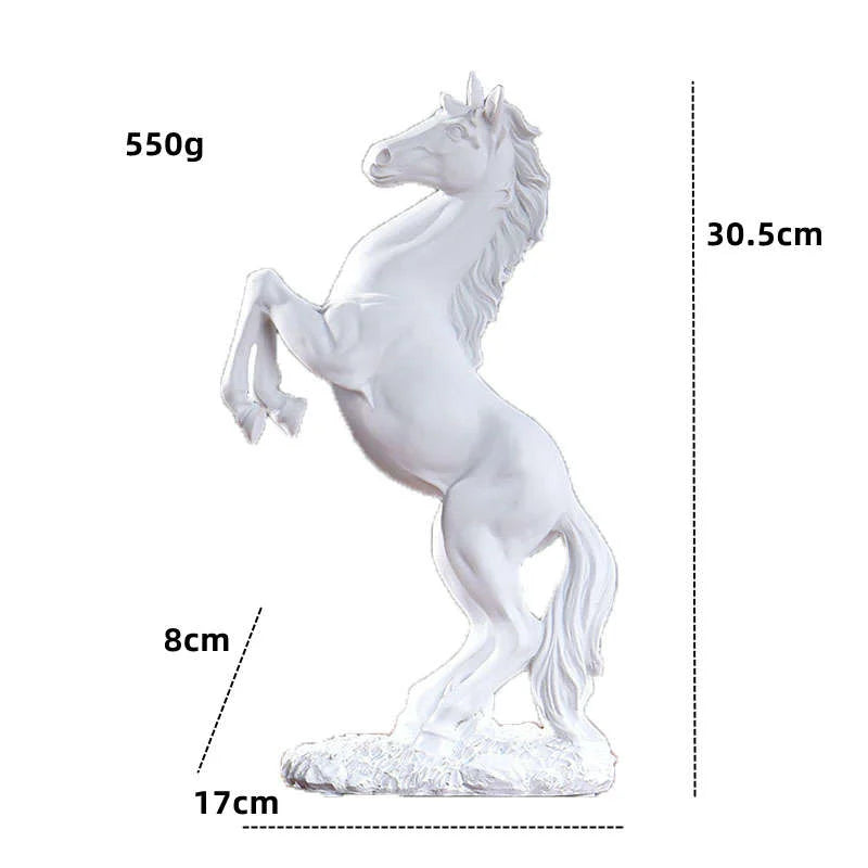 Nordic cavalo resina