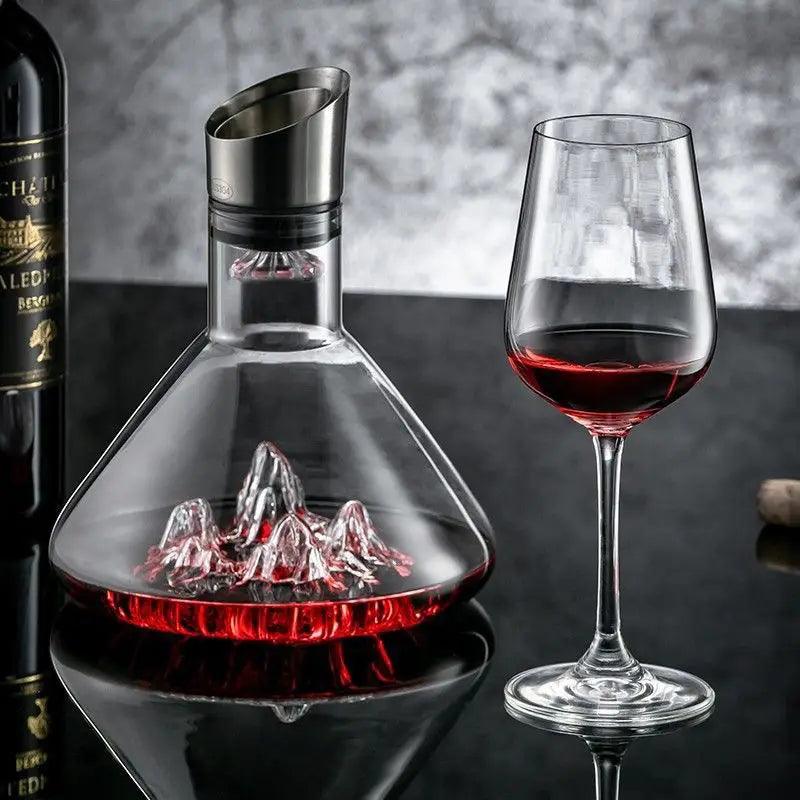 Decantador de vinho e uísque
