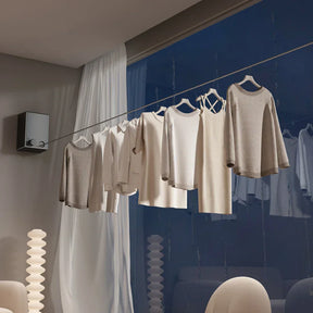 Varal Premium Invisível Retrátil de Aço inox