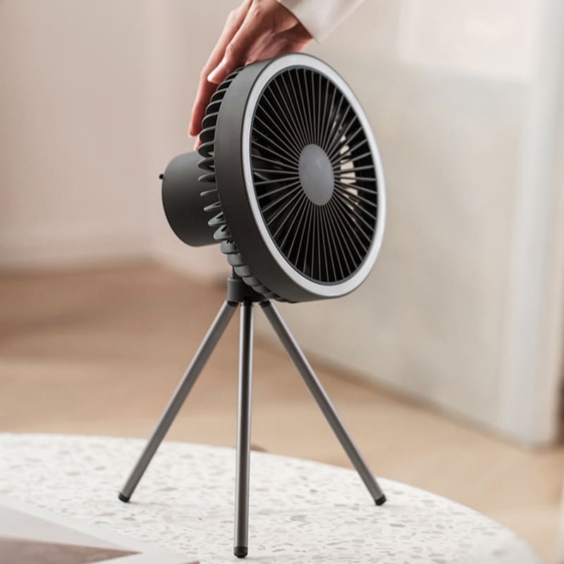 Ventilador de Coluna Portátil Recarregável de Mesa House Vision