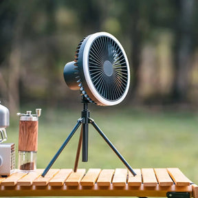 Ventilador de Coluna Portátil Recarregável de Mesa House Vision